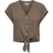 ONLY Bluse 'ONLSIESTA' mokka