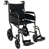 Seniorshop Ultra let og kompakt transportkørestol
