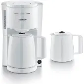 Severin KA 9309 Hvid Dryp Kaffemaskine