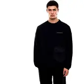 EA7 EA7til mænd. 7M001585_AF12660 Athletic Mix sweatshirt sort (M), Casual, Sport, Bomuld