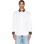 Armani Exchange A|X Armani Exchangetil mænd. XM002267AF22640U0009 Polo shirt type hvid (L), Casual, Bomuld, Lange ærmer