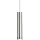 QAZQA Design Pendellampe Gunmetal GU10 50mm IP44 - Tuba