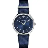 Versace Herreur VE5A00120 V Circle Blå/Læder Ø42 mm