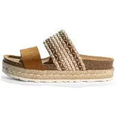 Bayton Pantoletter 'CADIX' brun / blandingsfarvet