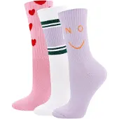 Ewers Sokker lilla / pink / rød / hvid
