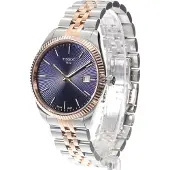 Tissot Herreur T156.410.22.041.00 T-Classic Blå/Rosaguldtonet stål