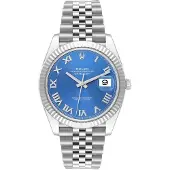 Rolex Herreur 126334-0026 Datejust 41 Blå/Stål Ø41 mm
