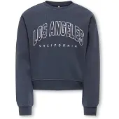 Kids Only Sweatshirt - KogSweat - Ombre Blue/Los Angeles - Calif - - 9-10 år (134-140) - Sweatshirt