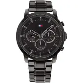 Tommy Hilfiger Herreur 1791795 Jameson Sort/Stål Ø46 mm
