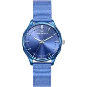 Mark Maddox MC1000-37 Classic Blå/Tekstil Ø34 mm
