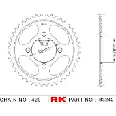 Rk 3242 428 Bagtandhjul