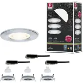 Paulmann 92309 Nova LED-indbygningslys GU10 4.9 W Aluminium (drejet)