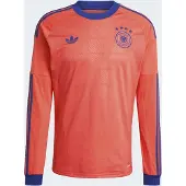 Adidas Tyskland 26 Long Sleeve udebane-målmandstrøje, størrelse Large