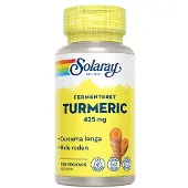 Solaray Turmeric Fermenteret 100 kapsler