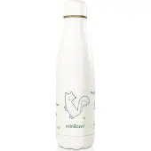 Miniland Sæt Med Bestik Og Bandana Natur Bottle Chip