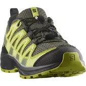 Salomon - Vandresko børn - XA Pro V8 J Urban Chic / Black / Dark Citron til Unisex - Børnetoj Størrelse 32 - Kaki