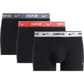 Nike Underbukser Essential Cotton Stretch 3-pak - Sort/multicolor, størrelse Large