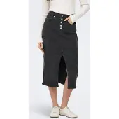 ONLY Nederdel 'ONLSilja' black denim