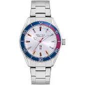 Nautica Herreur NAPFWS005 Sølvfarvet/Stål Ø44 mm