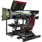 Next Level Racing Elite - Komponenter til montering (VESA-plade, tilføjelsesmontering) - for Monitor - presset aluminium - carbon grå - skærmstørrelse: 21-43 - standermonterbar, overhead-monterbar