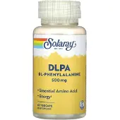 Solaray Dlpa Dl-phenylalanin 500mg 60 Enheder