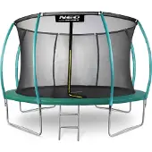 Neo-Sport 12 pėdų / 374 cm profiliuotas sodo batutas su vidiniu tinklu „“