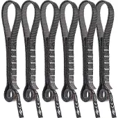 Black Diamond - Klatreslynger - Standard Dogbone 16 cm 6 Pack til Unisex - Hvid