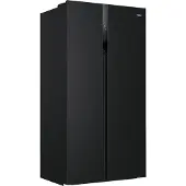 Haier Refrigerator HSR 3918 ENPB Side by Side black
