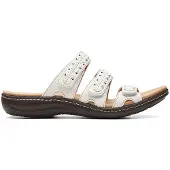 Clarks Dame Laurieann Cove D-Fit Sandaler Hvid