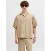 Jack & Jones Montauk Wavy Texture Kortærmet Skjorte