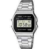 Casio Herreur A158WEA-1EF Collection Stål 36.8x33.2 mm