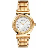 Versace Dameur P5Q80D001S080 Vanity Sølvfarvet/Rosaguldtonet stål