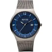 Bering Herreur 14440-007 Solar Blå/Stål Ø40 mm