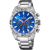Festina Herreur F20543-2 Chrono Bike Blå/Stål Ø45.5 mm