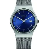Bering Herreur 11938-003 Classic Blå/Stål Ø38 mm