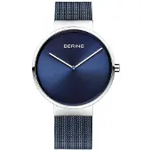 Bering Herreur 14539-307 Classic Blå/Stål Ø39 mm
