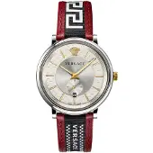 Versace Herreur VEBQ01319 V Circle Grå/Tekstil Ø42 mm