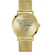GUESS Herreur GW0502G1 Idol Guld/Gul guldtonet stål Ø44 mm