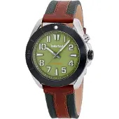 Timberland Herreur TDWGP2201602 Warrick Grøn/Læder Ø44 mm