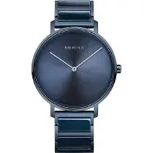 Bering Herreur 18539-797 Ceramic Blå/Stål Ø39 mm