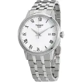 Tissot Herreur T129.410.11.013.00 T-Classic Hvid/Stål Ø42 mm