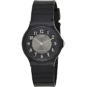 Casio Dameur MQ-24-1B3LDF Classic Sort/Gummi Ø34 mm