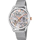 Festina Dameur F20627-1 Classic Skeletskåret/Stål Ø35.5 mm