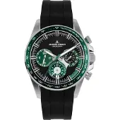 Jacques Lemans Herreur 1-2127C Liverpool Sort/Gummi Ø40 mm