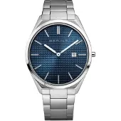 Bering Herreur 17240-707 Ultra Slim Blå/Stål Ø40 mm