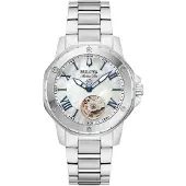 Bulova Dameur 96L326 Marine Star Hvid/Stål Ø35 mm