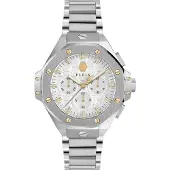 Philipp Plein PWPSA0224 Chrono Royal Sølvfarvet/Stål Ø42 mm