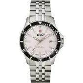 Swiss Alpine Military Herreur 7022.1132 Challenger Hvid/Stål Ø42 mm