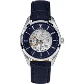Jacques Lemans Herreur 1-2087C Derby Blå/Læder Ø40 mm