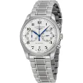 Longines Herreur L2.629.4.78.6 Master Hvid/Stål Ø40 mm